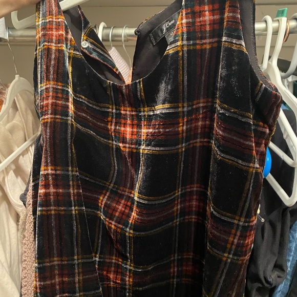 J Crew velvet tank - Picture 4 of 8